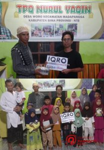 Berbagi Iqro di Desa Woro
